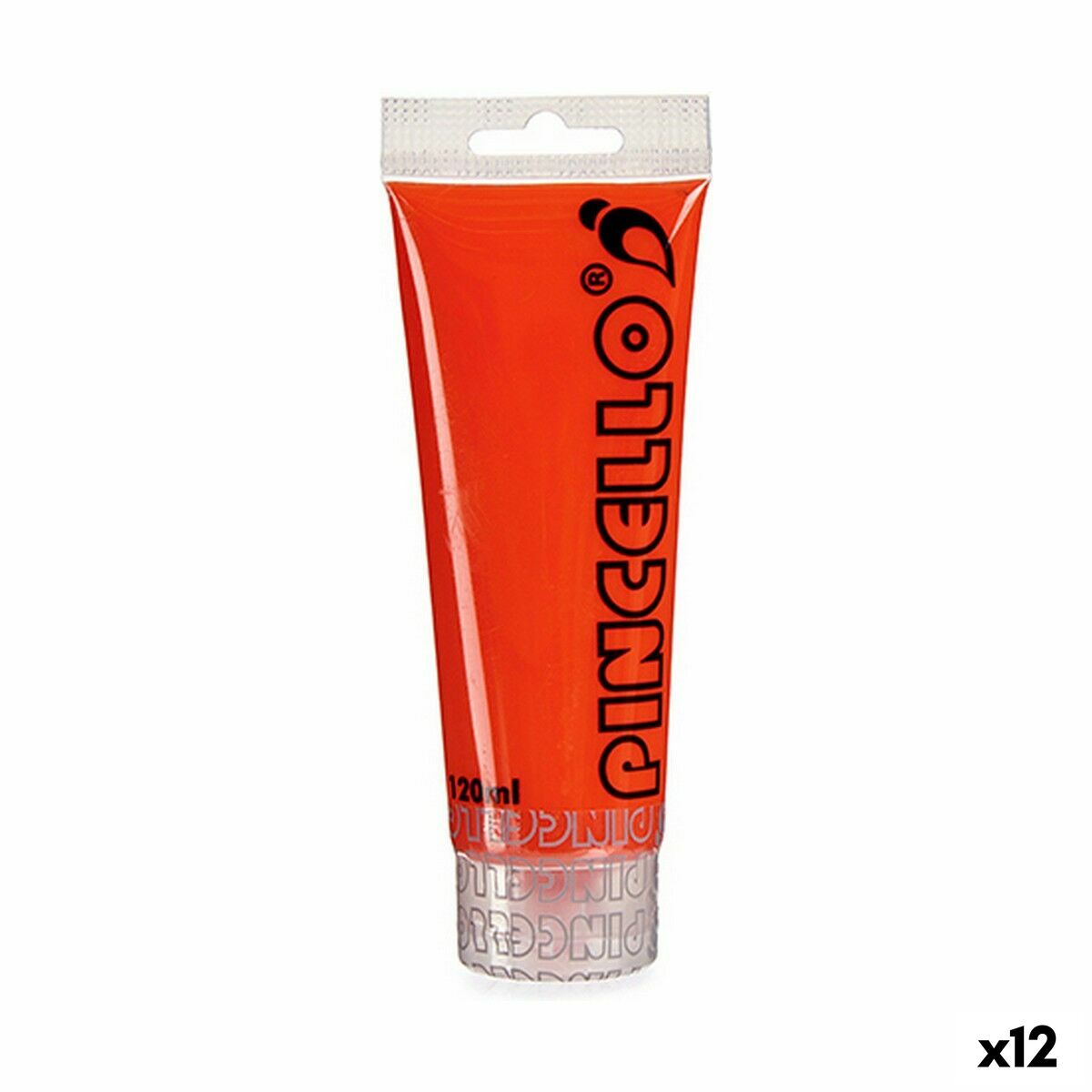 Tinta acrílica Pincello Vermelho 120 ml (12 Unidades)