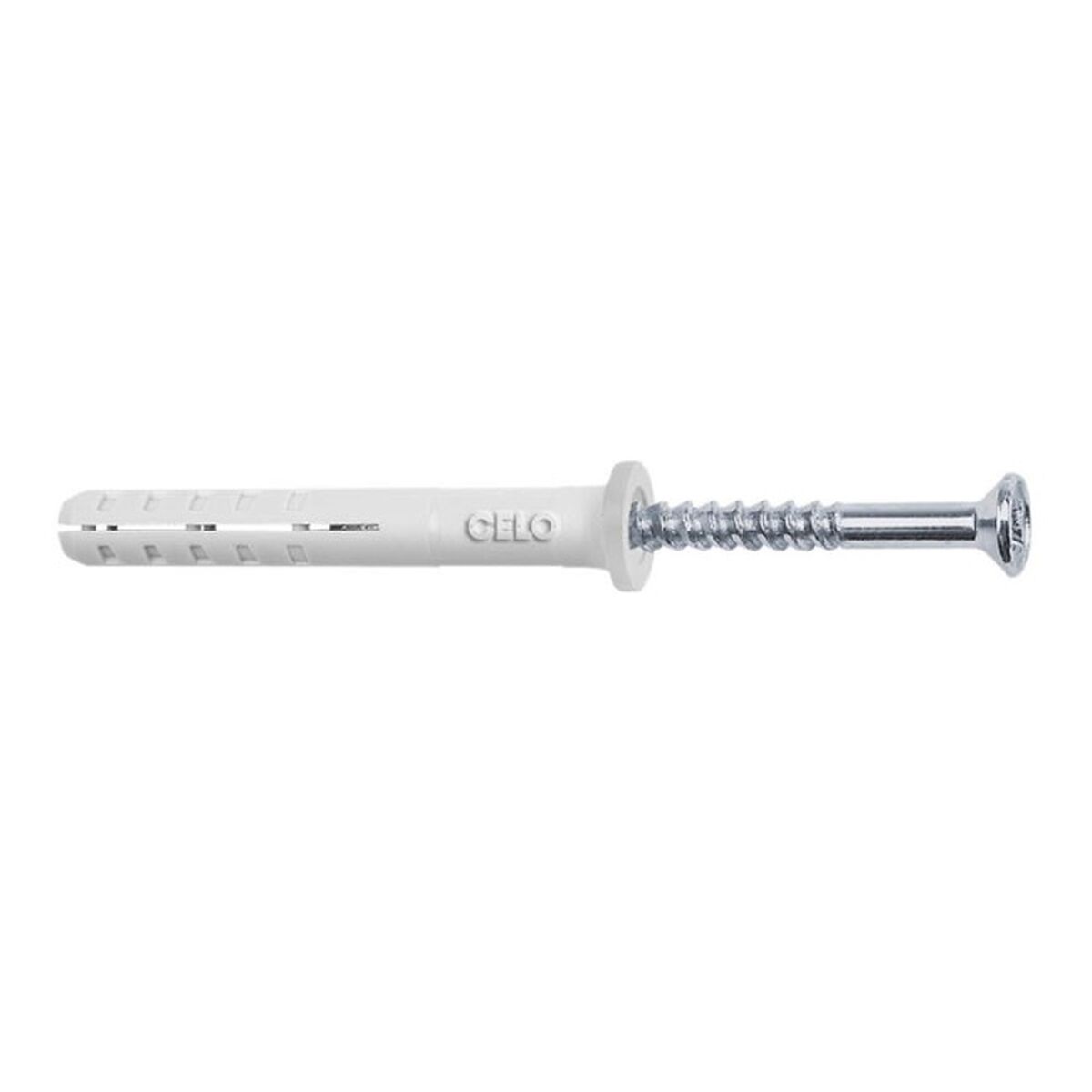 Buchas e parafusos CELO NP Cabeça plana Aço Zincado 6 x 35 mm (100 Unidades)