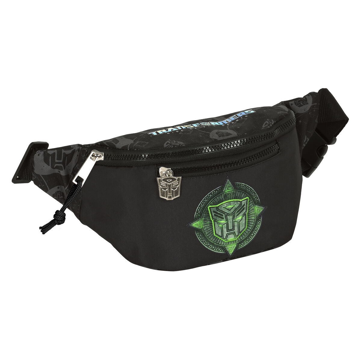 Bolsa de Cintura Transformers Preto 23 x 12 x 9 cm