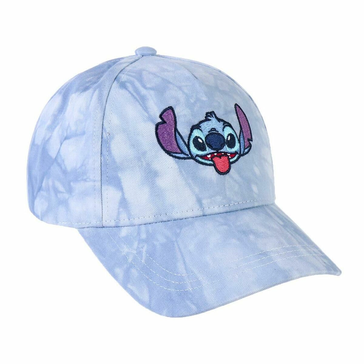 Boné Infantil Stitch Tye Die Azul Multicolor 57 cm