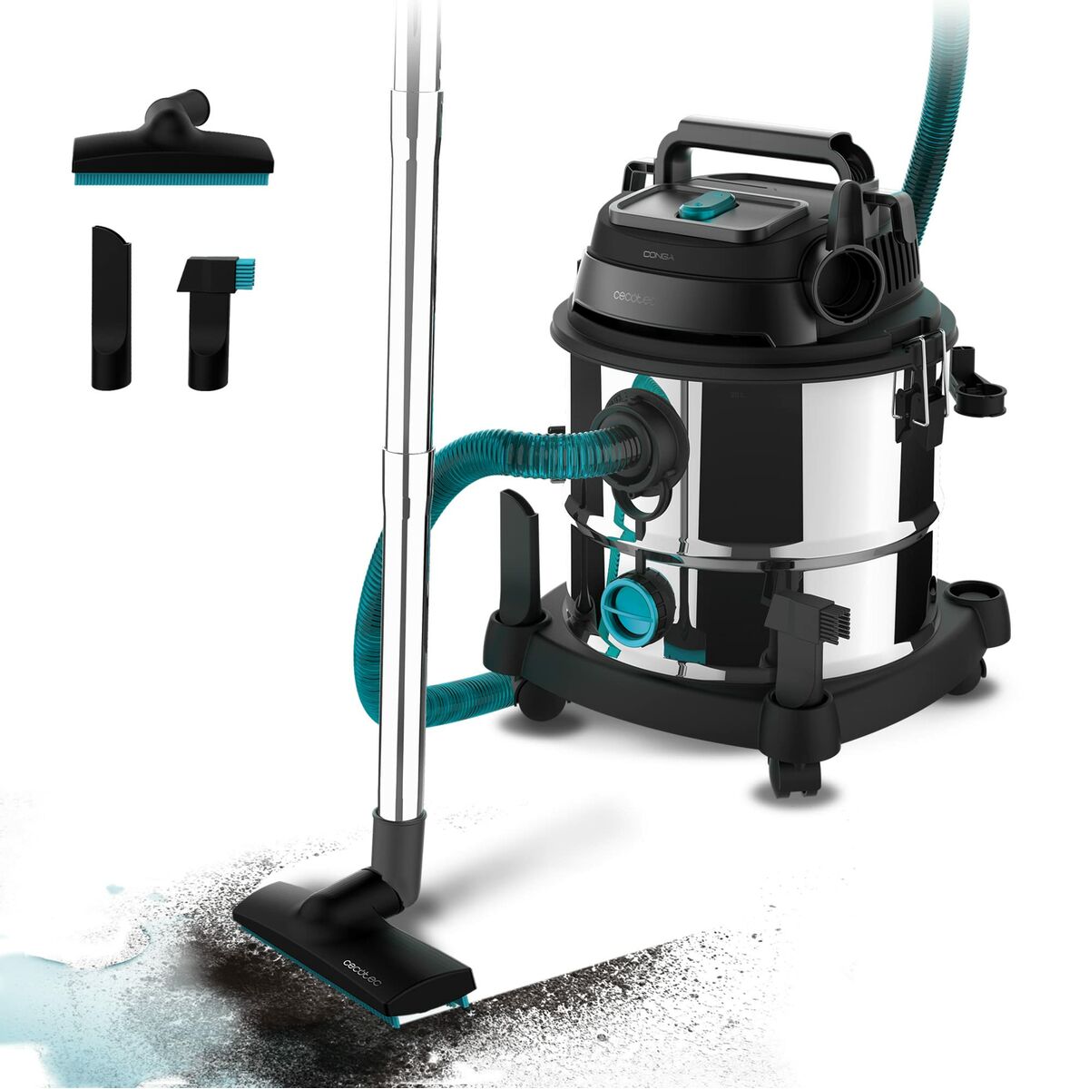 Aspirador Cecotec Wet & Dry Steel Max 1400 W 1380 W