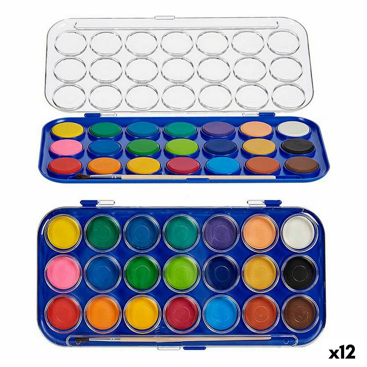 Aguarelas Pincello 21 cores (12 Unidades)