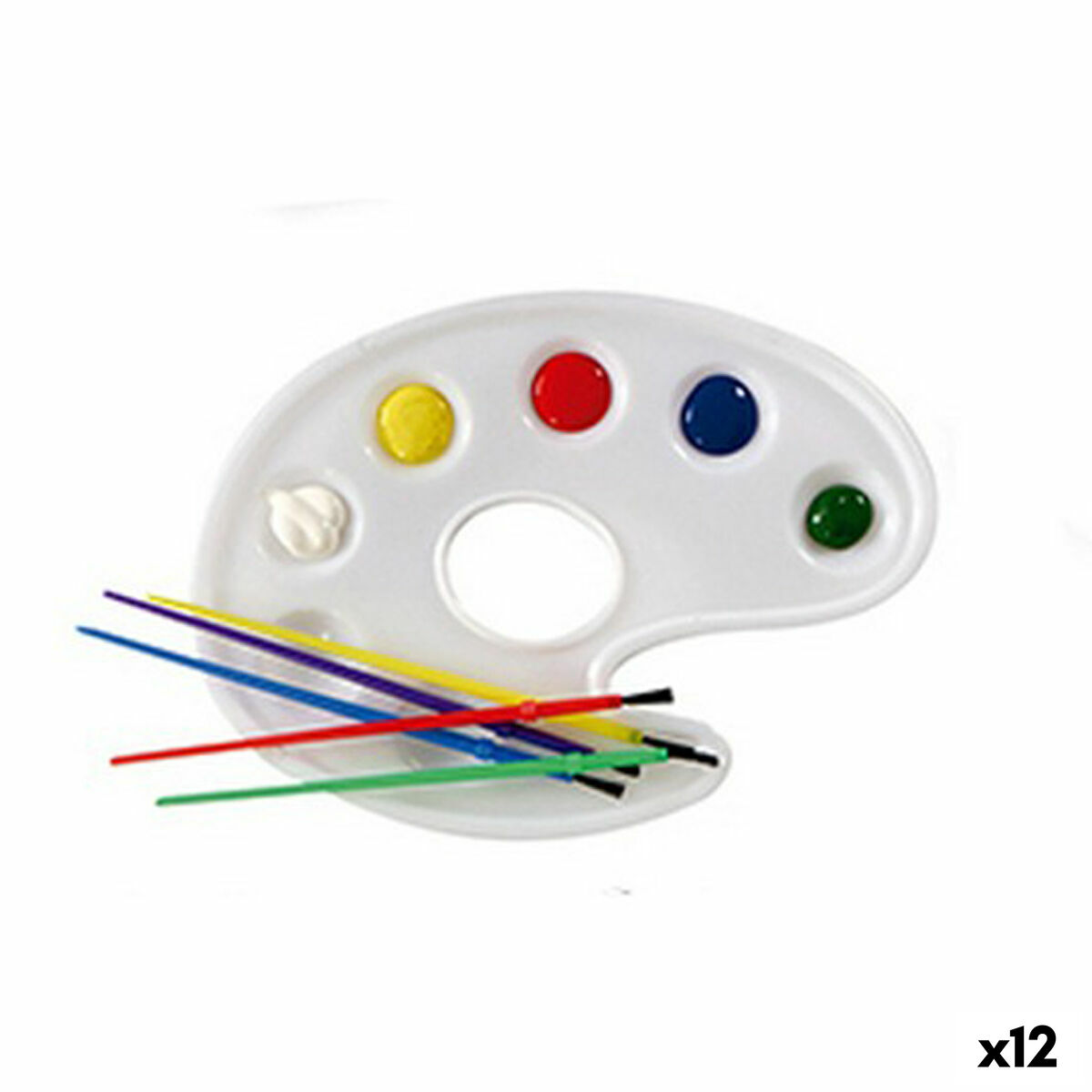 Conjunto de pintura Pincello Multicolor (12 Unidades)