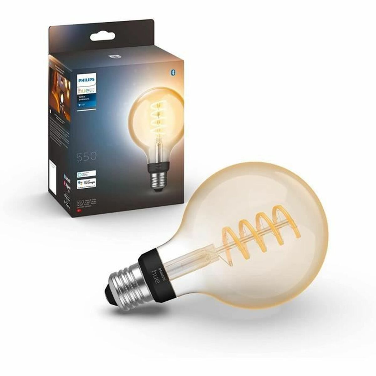 Lâmpada Inteligente Philips Globo G93 - Bombilla inteligente E27 7 W 40 W 60 W E27 LED