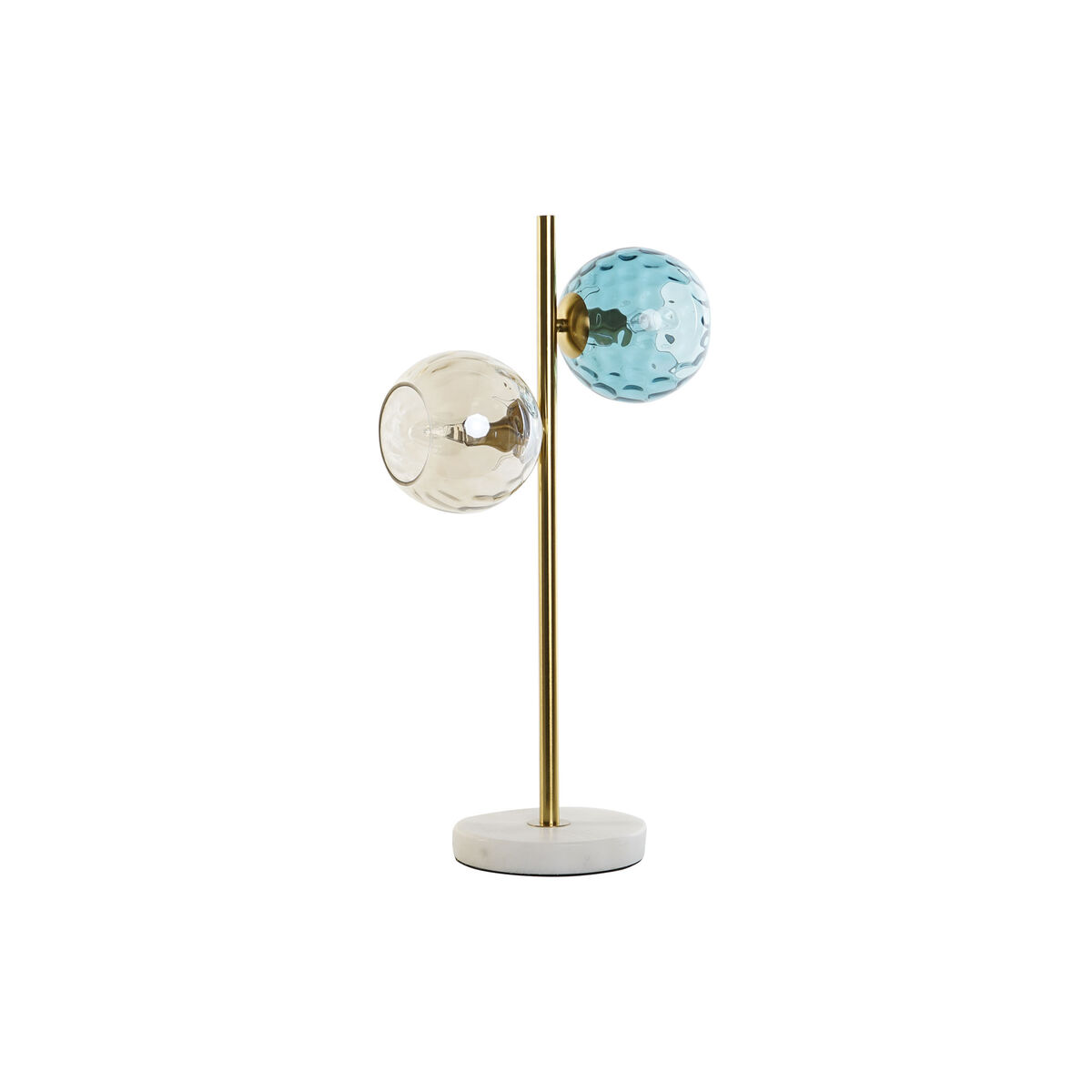 Lâmpada de mesa DKD Home Decor Multicolor Dourado Cristal Melamina 40 W 220 V 32 x 32 x 58 cm