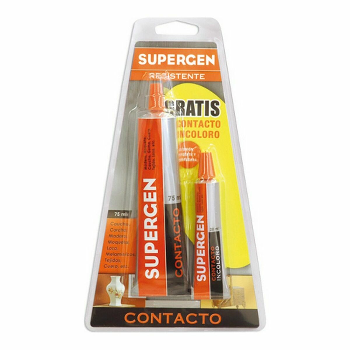 Adesivo de contacto SUPERGEN 62600 2 Peças