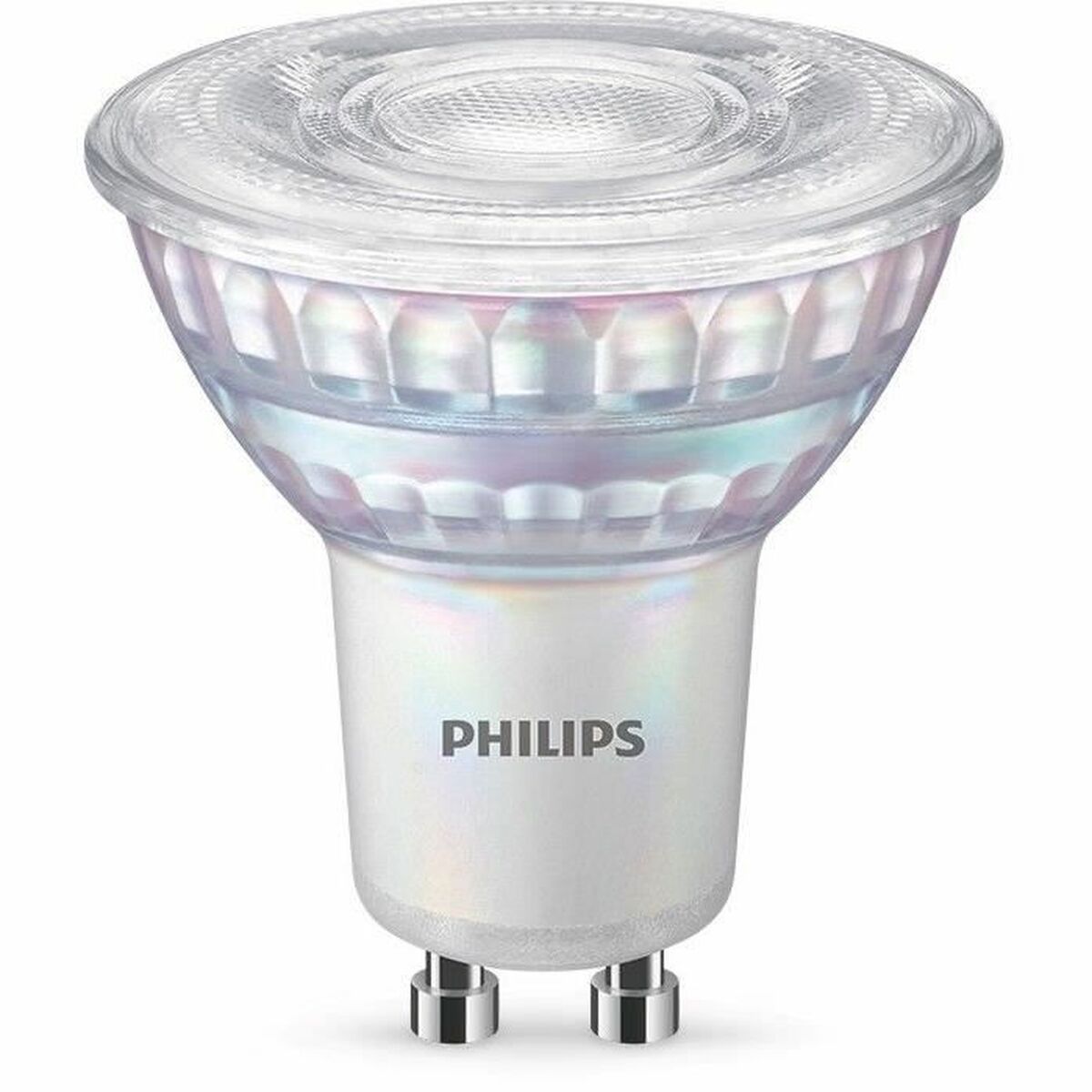 Lâmpada LED Philips 8718699775810 50 W Branco F 4 W GU10 (3000K) (2 Unidades)