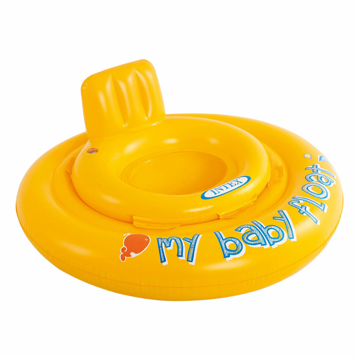 Flutuador para bebé Intex 56585EU + 6 Meses Amarelo