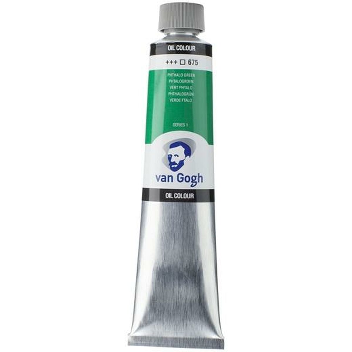 Tinta de óleo Talens Van Gogh 675 Verde 200 ml