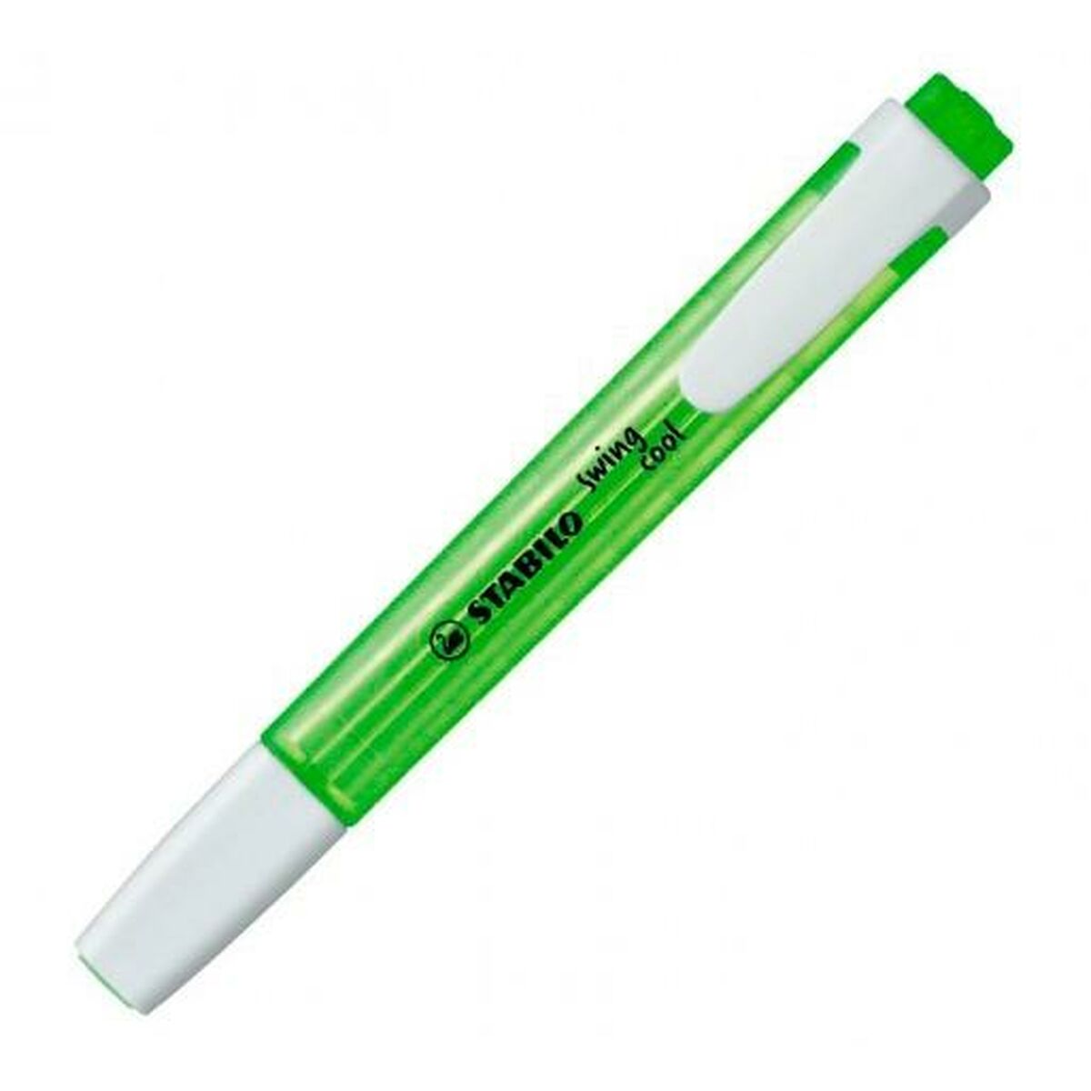 Marcador Fluorescente Stabilo Swing Cool Verde 10 Peças