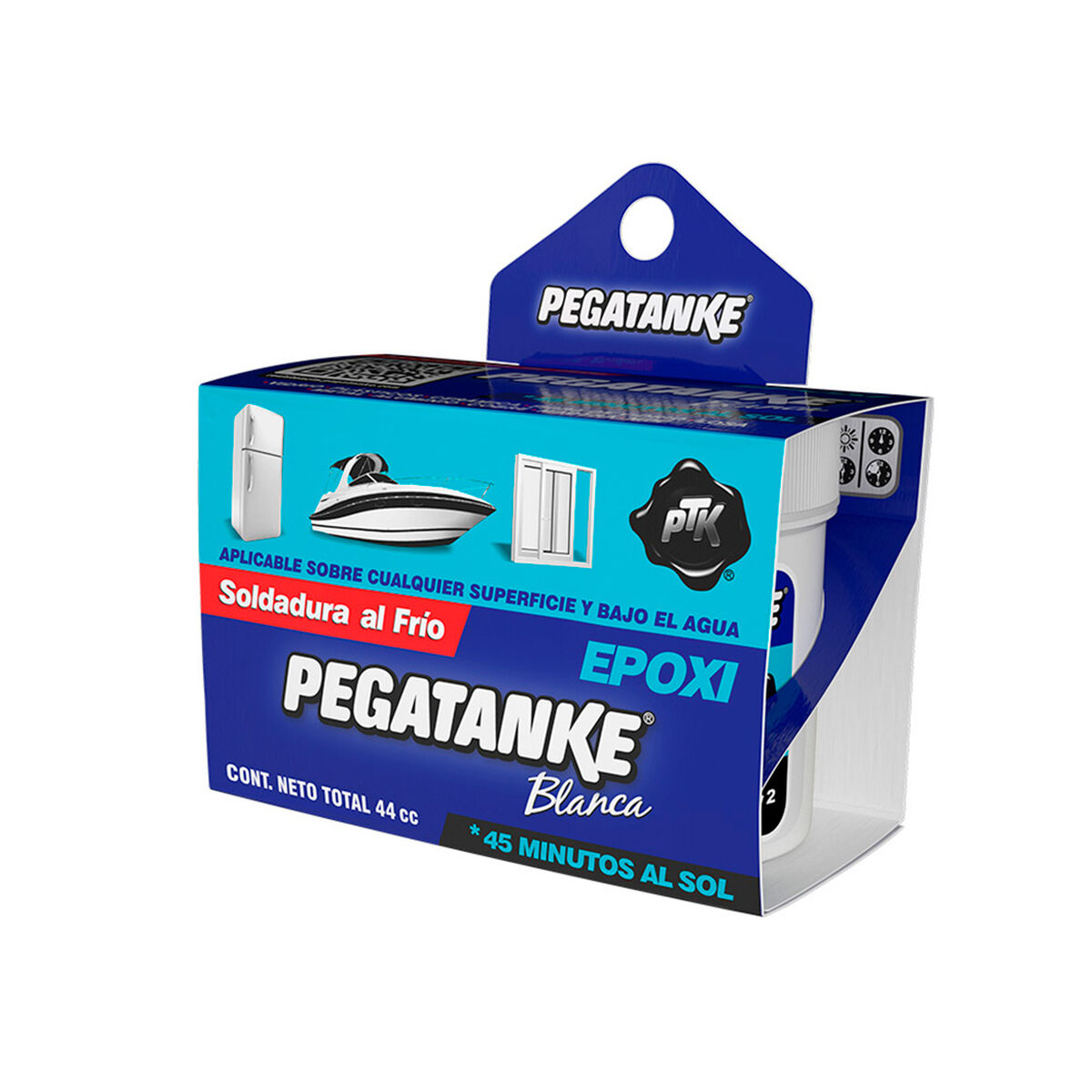 Soldagem a frio PEGATANKE 44 ml Epoxi Branco