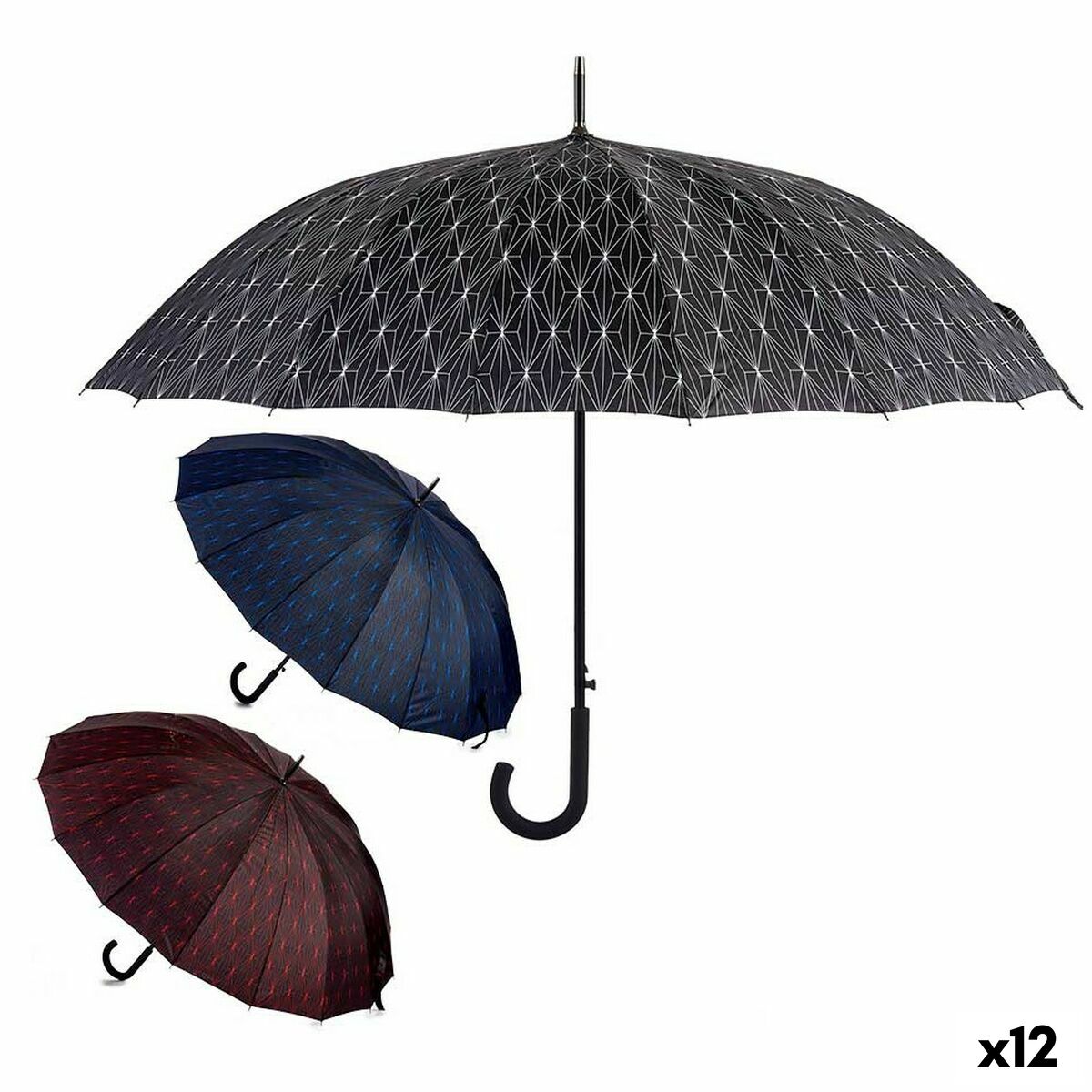 Guarda-Chuva 106 x 106 x 93 cm 12 x 5 x 93 cm (12 Unidades)