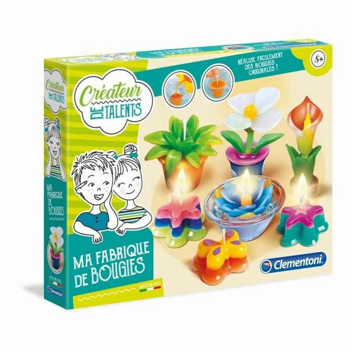 Jogo de Trabalhos Manuais Clementoni 52291 Rose