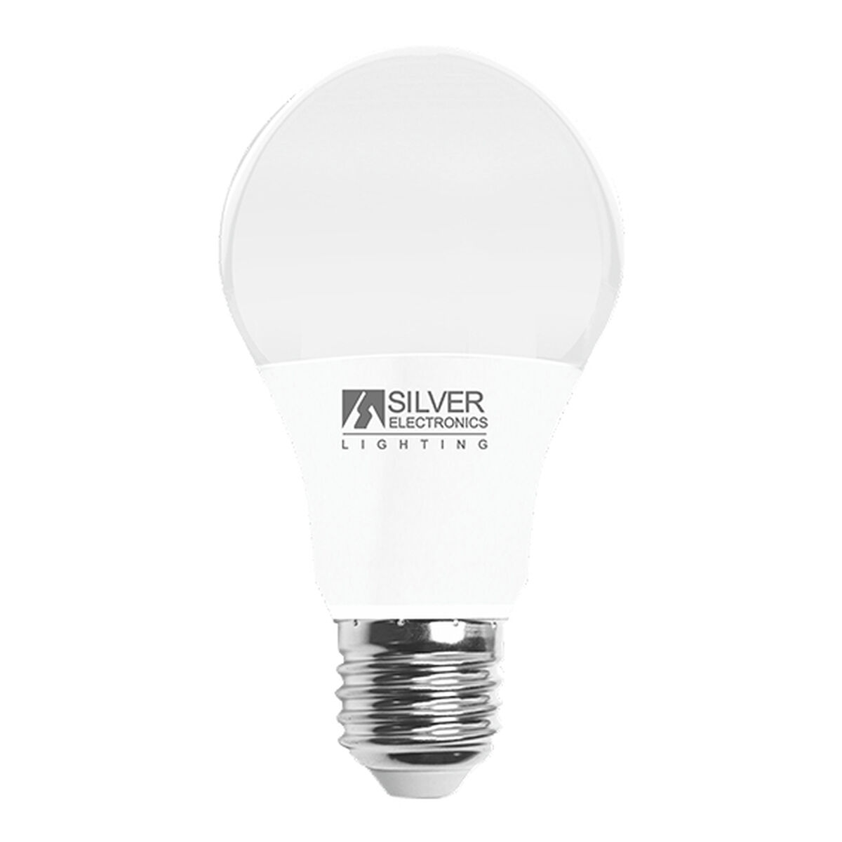 Lâmpada LED esférica Silver Electronics 981927 E27 10 W Branco 10 W E27 Luz fria