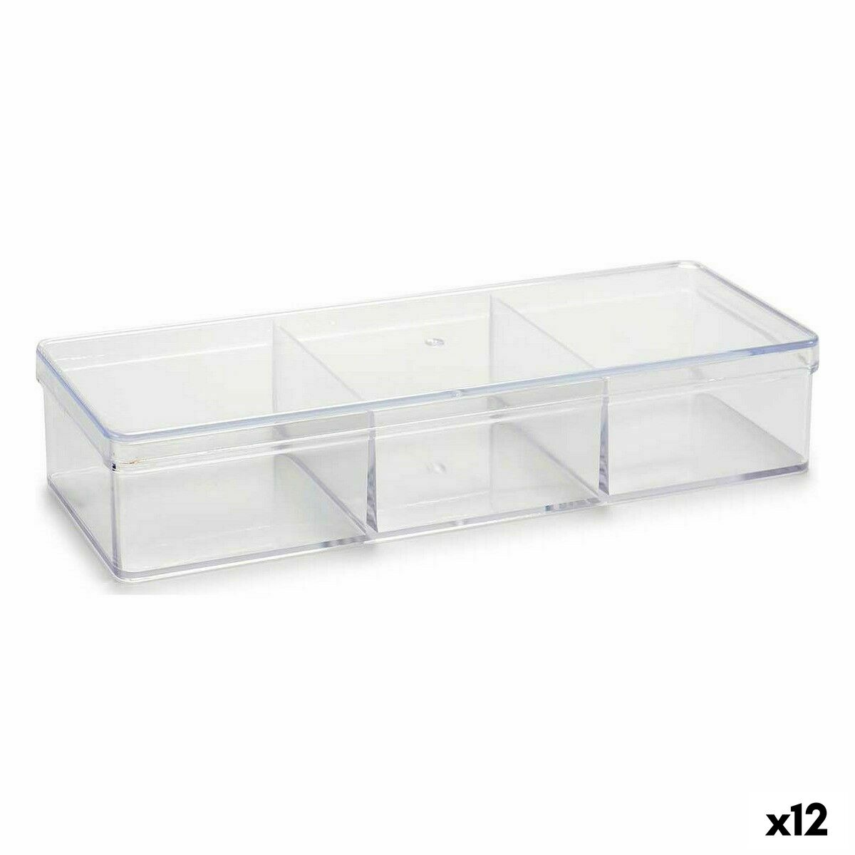 Organizador Berilo Plástico 20 x 3,5 x 7 cm