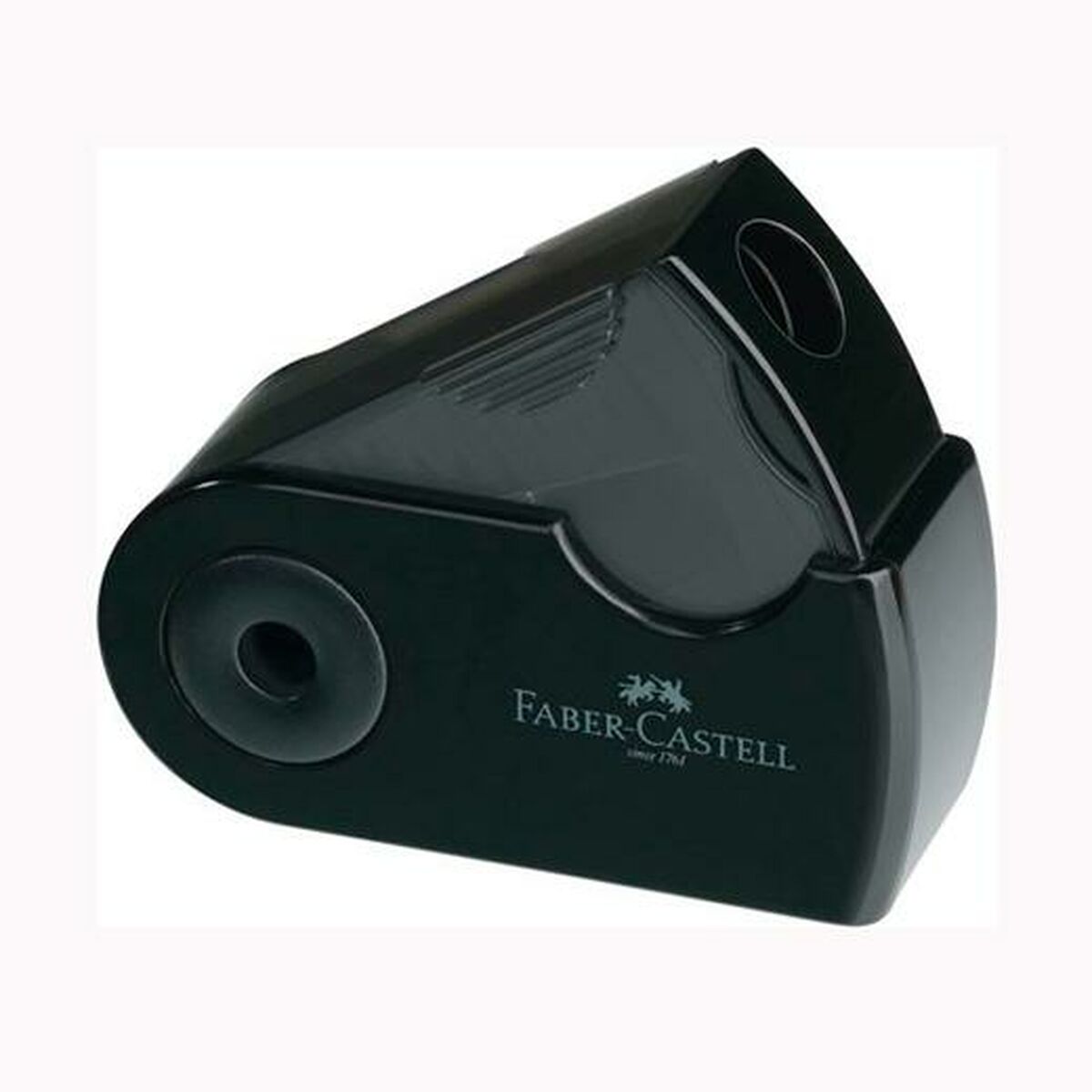 Afia-lápis Faber-Castell Preto (12 Unidades)