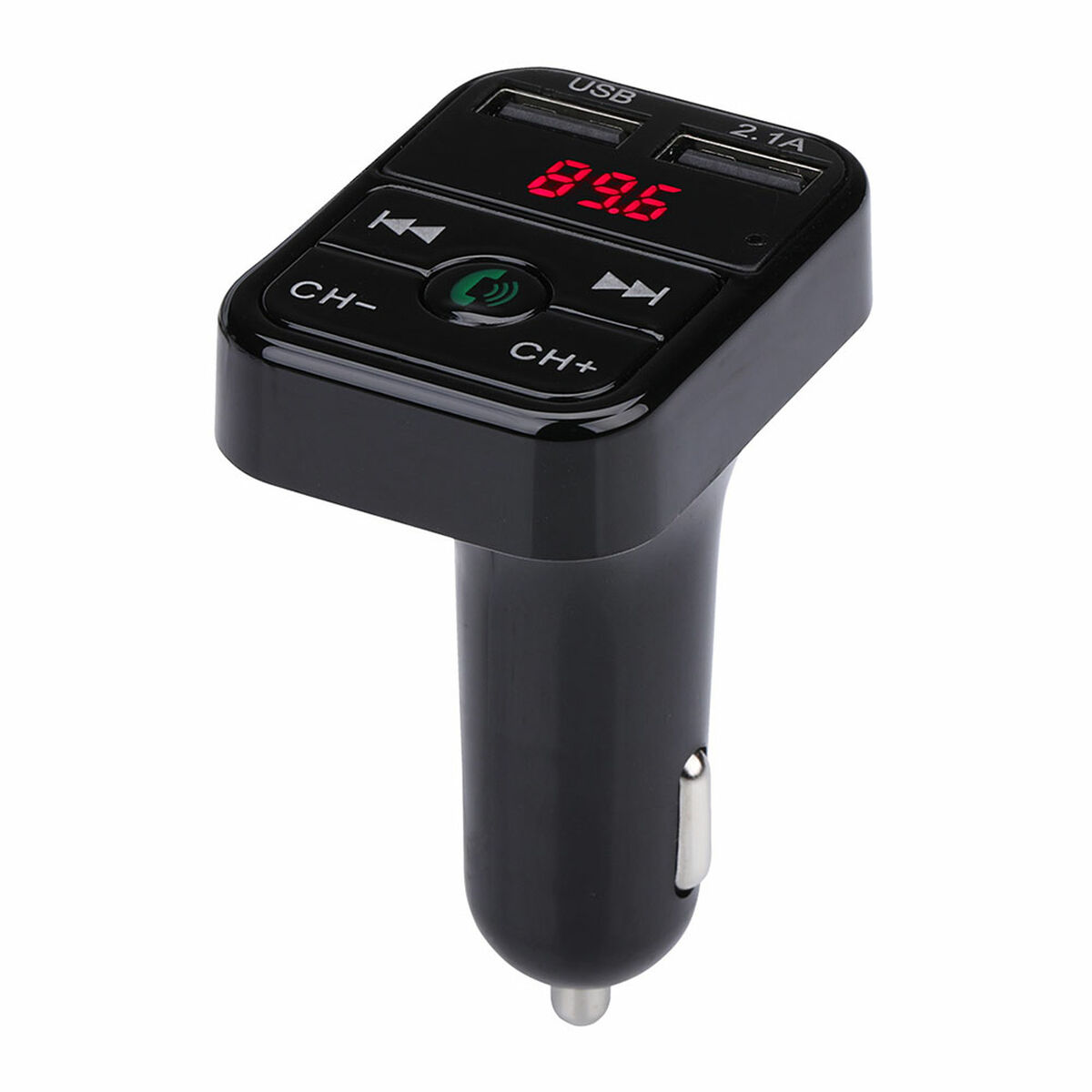 Reprodutor MP3 e Transmissor FM Bluetooth para Auto NK