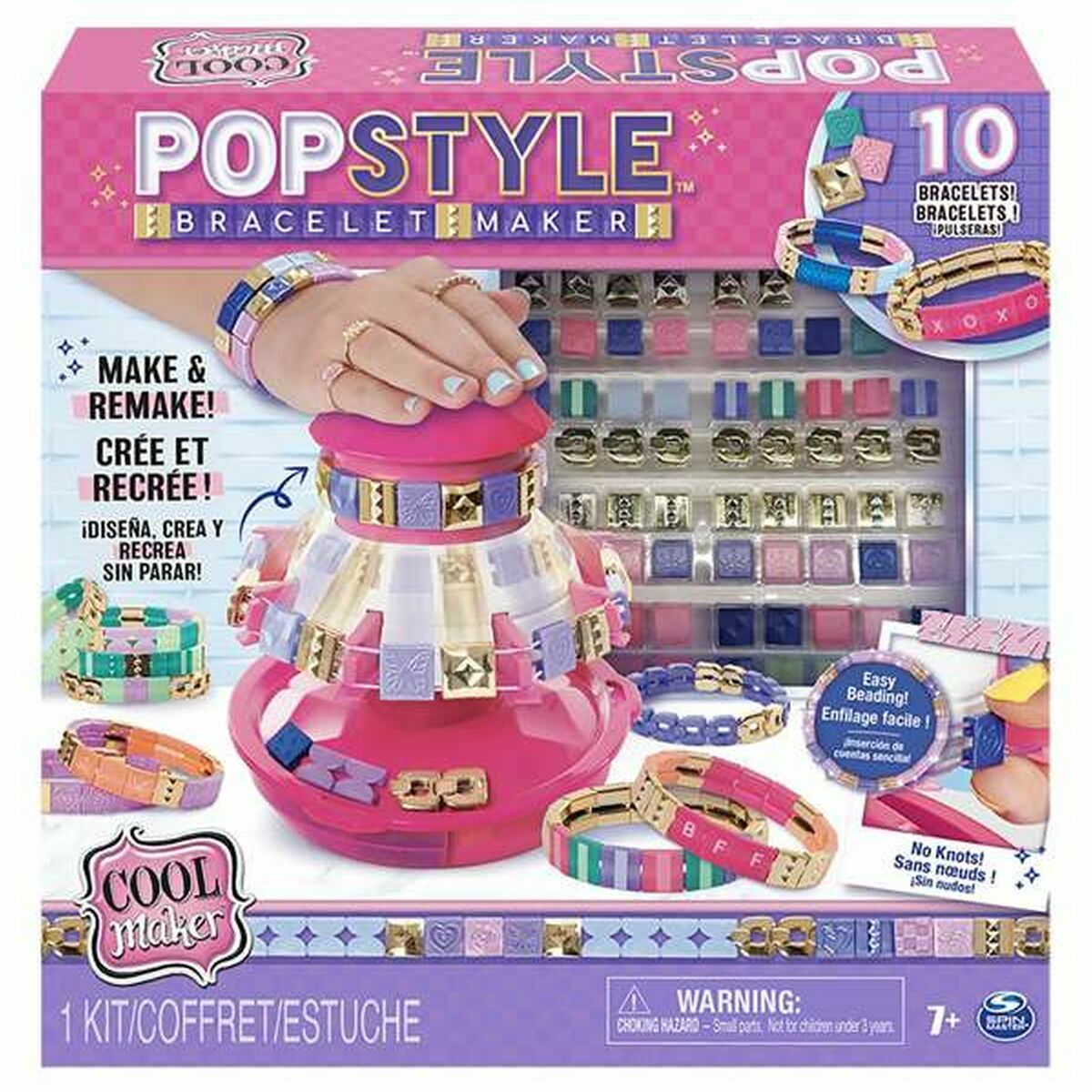 Kit Criação de Pulseiras Spin Master 6067289 Plástico