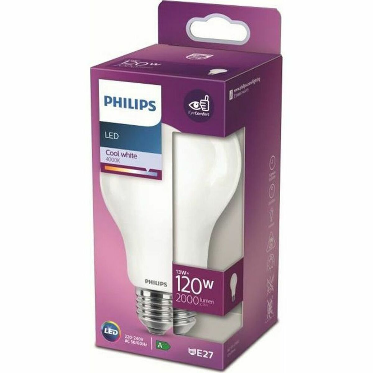 Lâmpada LED Philips Bombilla D 120 W (4000 K)
