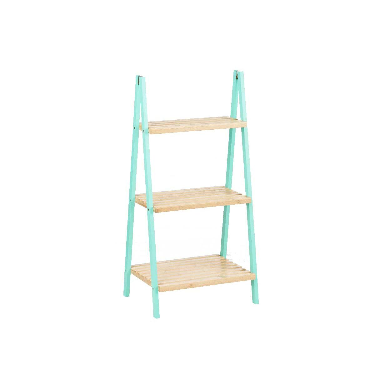 Prateleira de Casa de Banho Berilo Natural Menta 40,3 x 81,5 x 30 cm