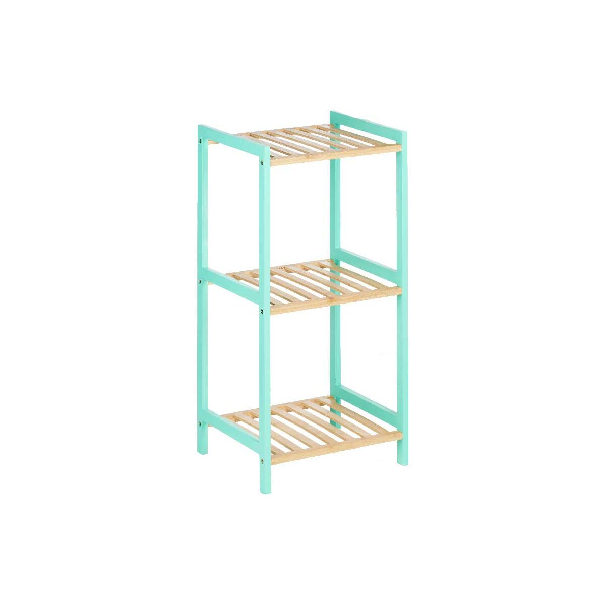 Prateleira de Casa de Banho Berilo Natural Menta 35 x 30 x 70 cm 35,2 x 70 x 30,2 cm