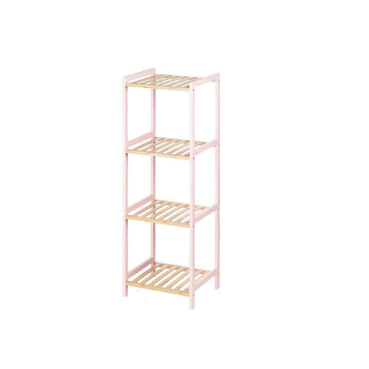 Prateleira de Casa de Banho Berilo Cor de Rosa Natural 35 x 30 x 100 cm 35,2 x 100,2 x 30,2 cm