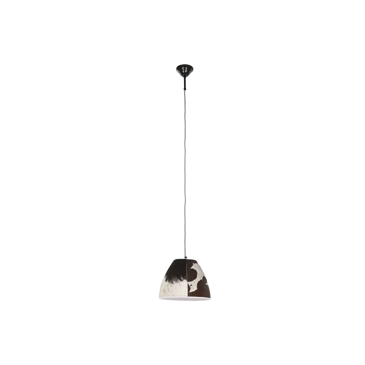 Candeeiro de teto Home ESPRIT Pele Metal 34 x 34 x 28 cm