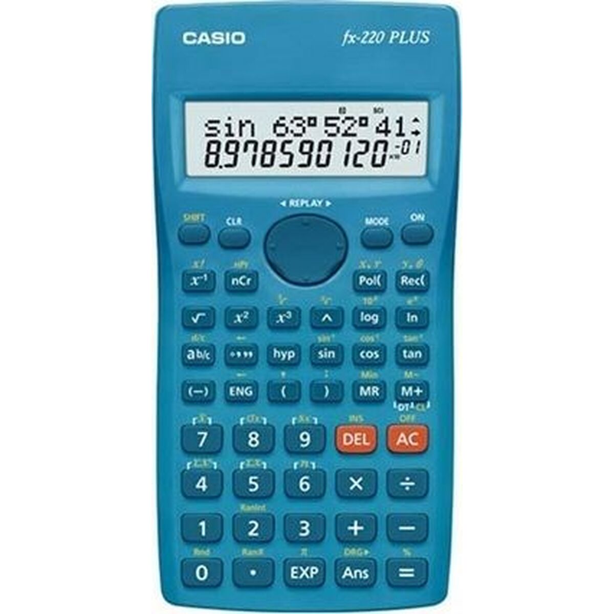 Calculadora Científica Casio FX-220PLUS-2-BOX Azul