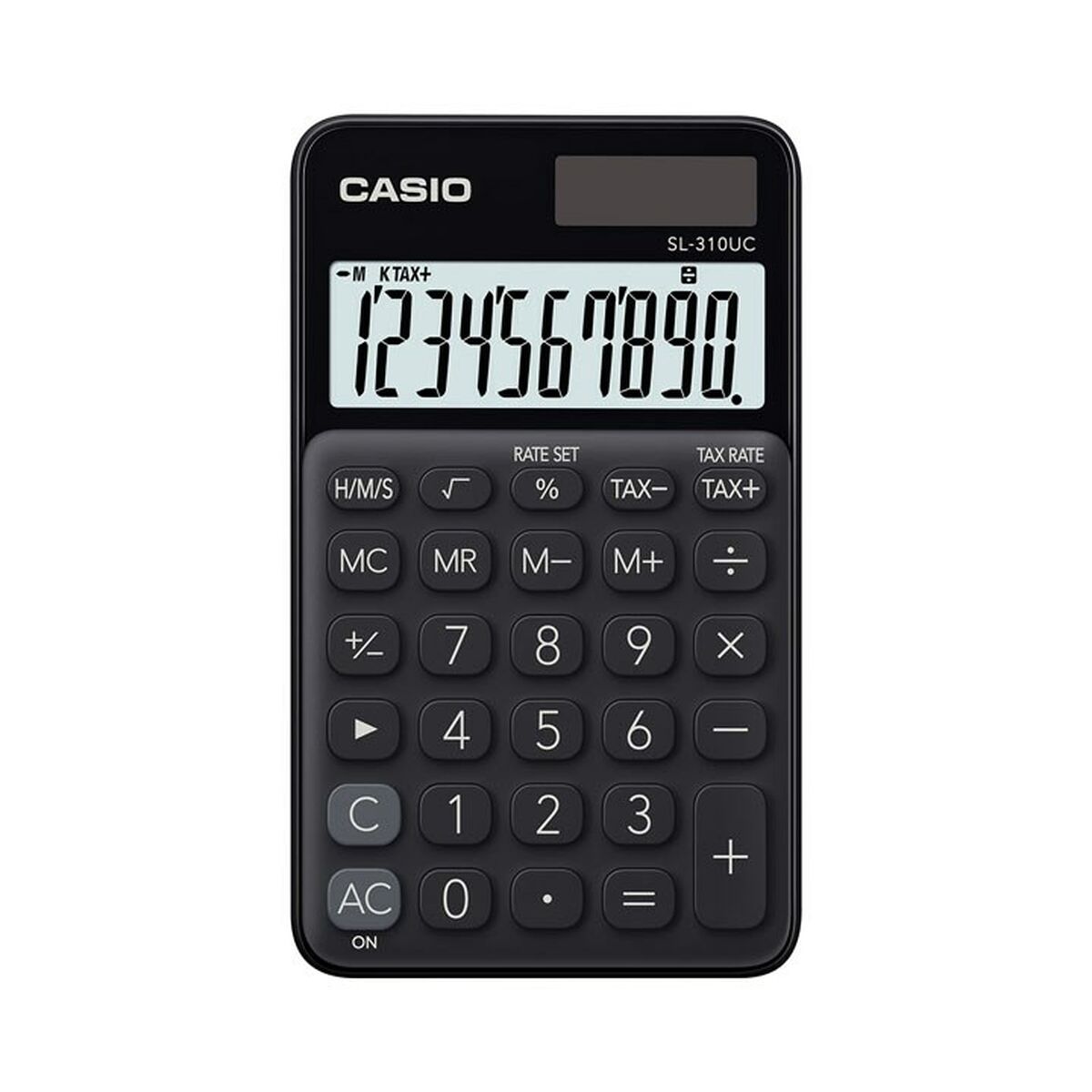 Calculadora Casio SL-310UC-BK Preto Plástico