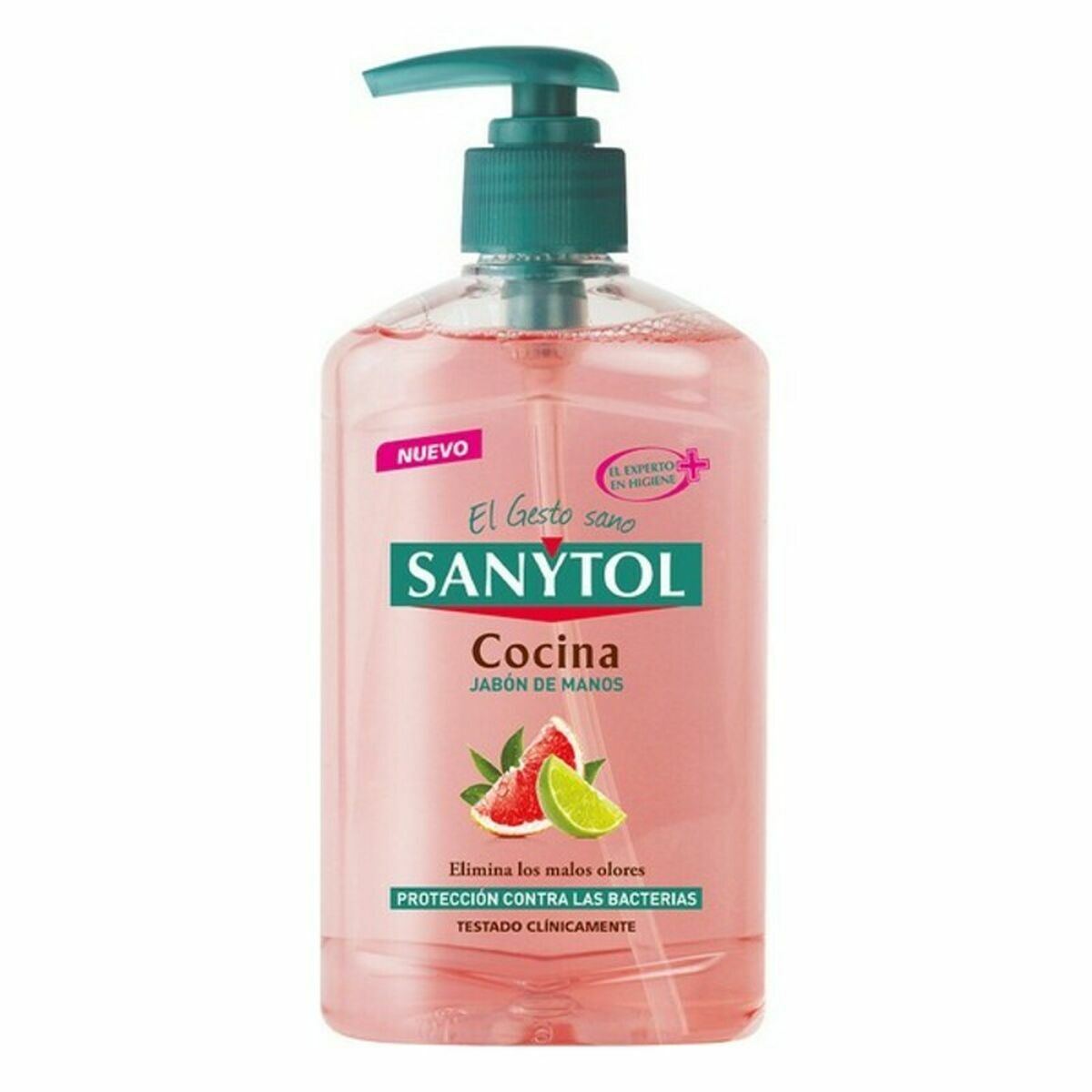 Sabonete de Mãos Líquido com Doseador Sanytol 280120 Cozinha 250 ml