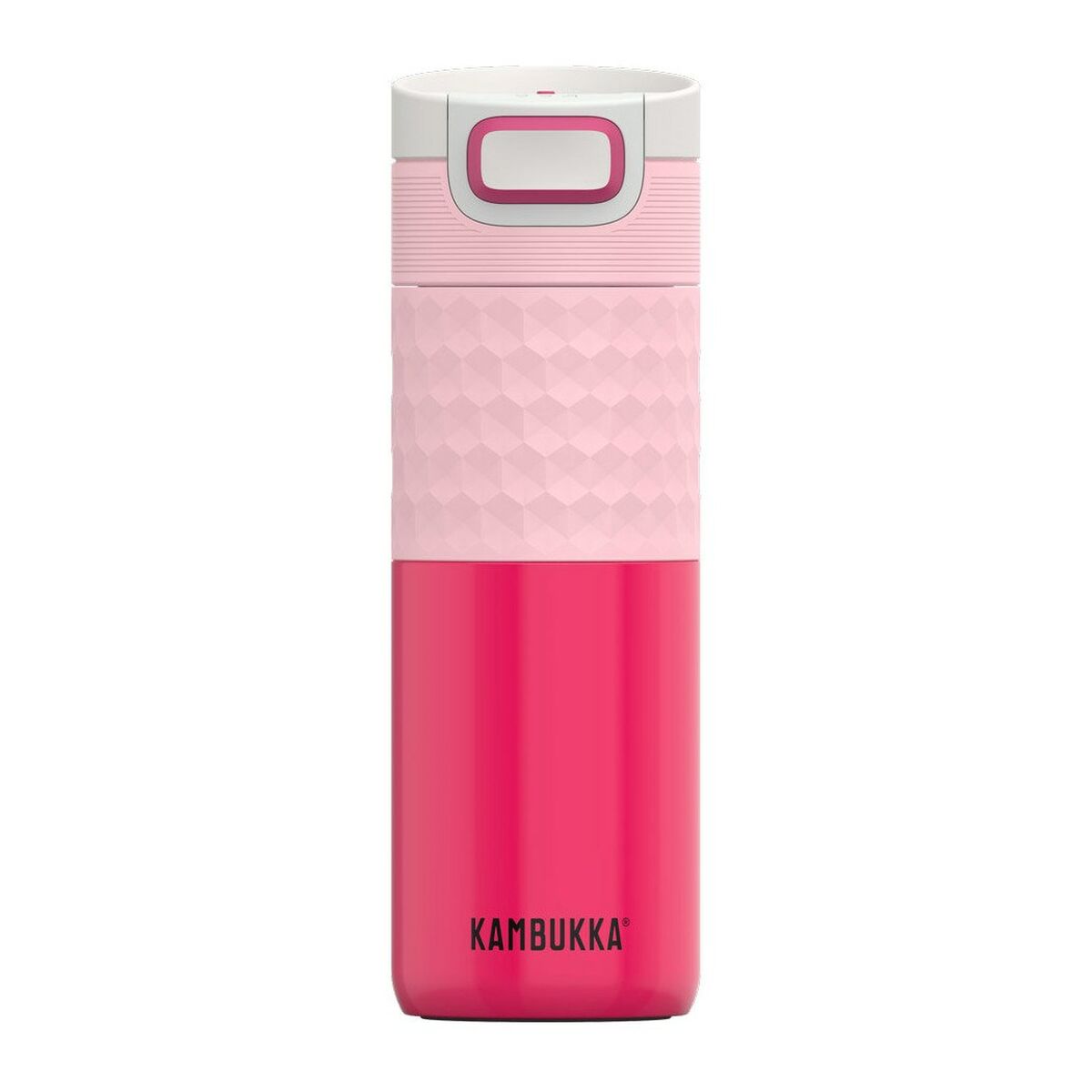 Caneca Térmica com Tampa Kambukka Etna Grip Diva Cor de Rosa Aço inoxidável 500 ml