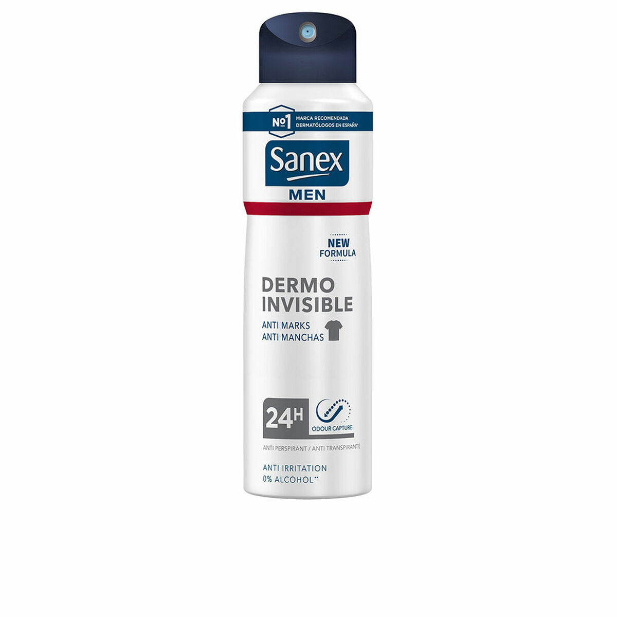 Desodorizante em Spray Sanex Men Dermo Invisible 200 ml