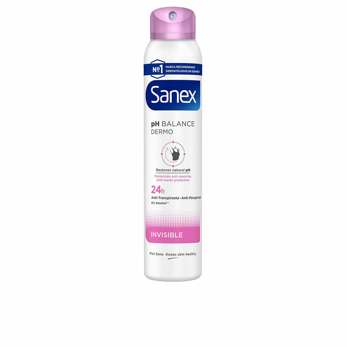 Desodorizante em Spray Sanex Dermo Invisible 200 ml