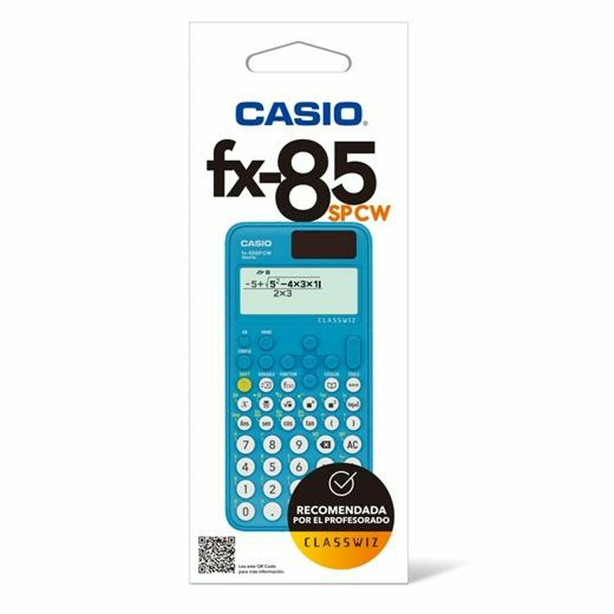 Calculadora Científica Casio FX-85 SP Azul