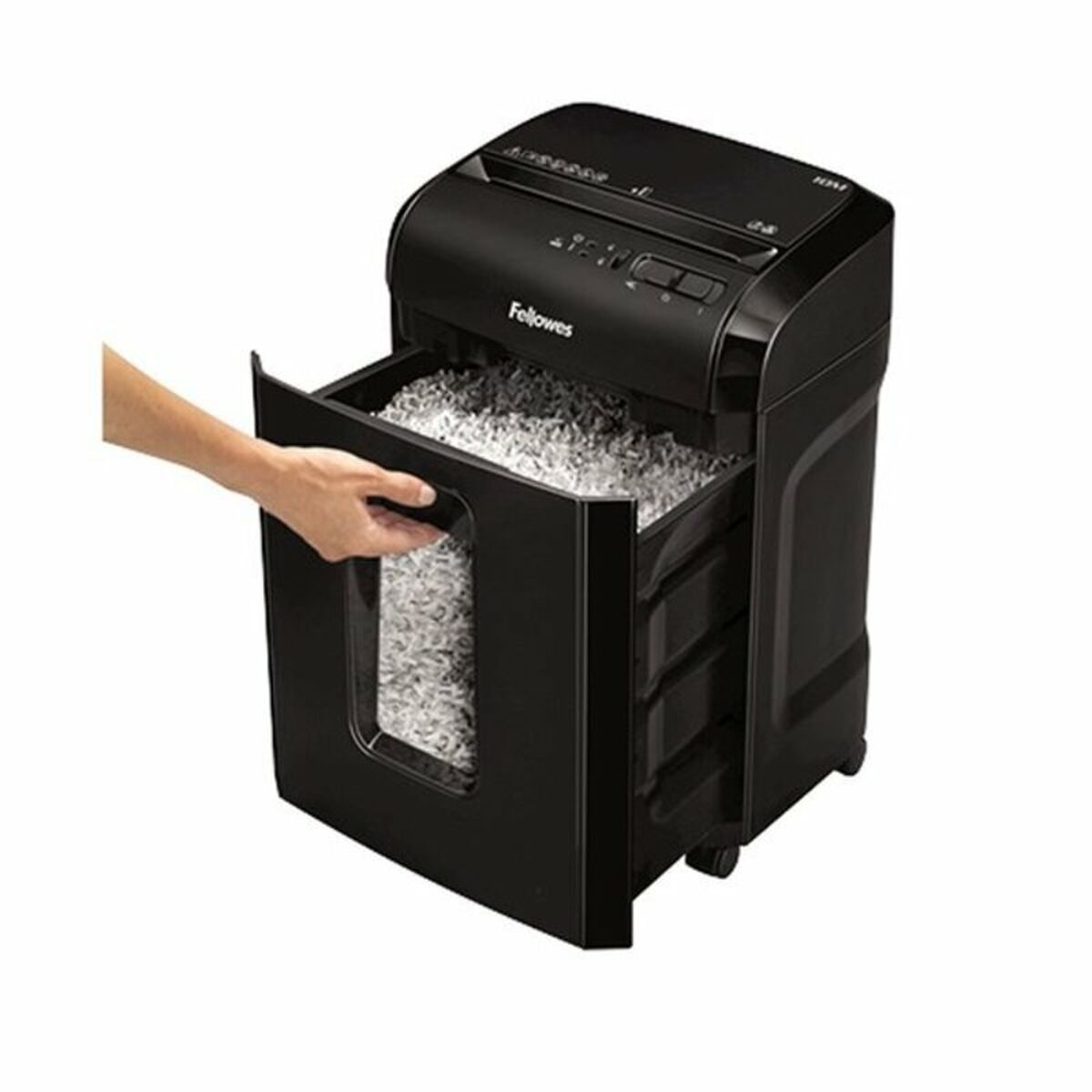 Trituradora de Papel Micro-Corte Fellowes Powershred 10M 2 x 12 mm Preto