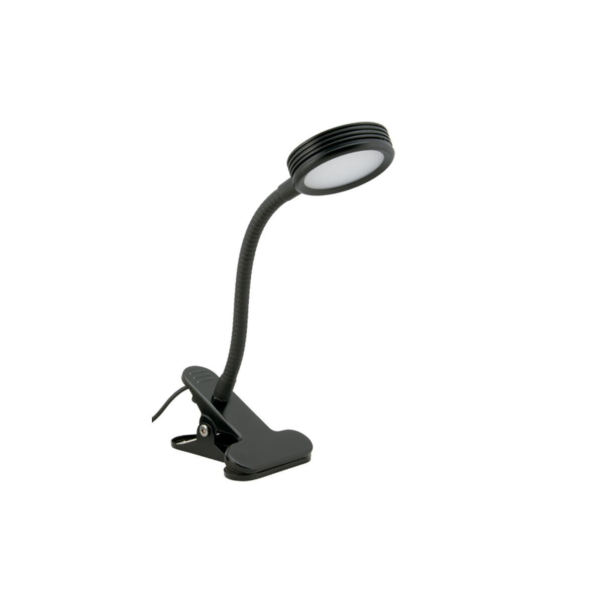 Flexo/Lâmpada de secretária Securit Pinça Preto 31 x 7,5 x 11 cm