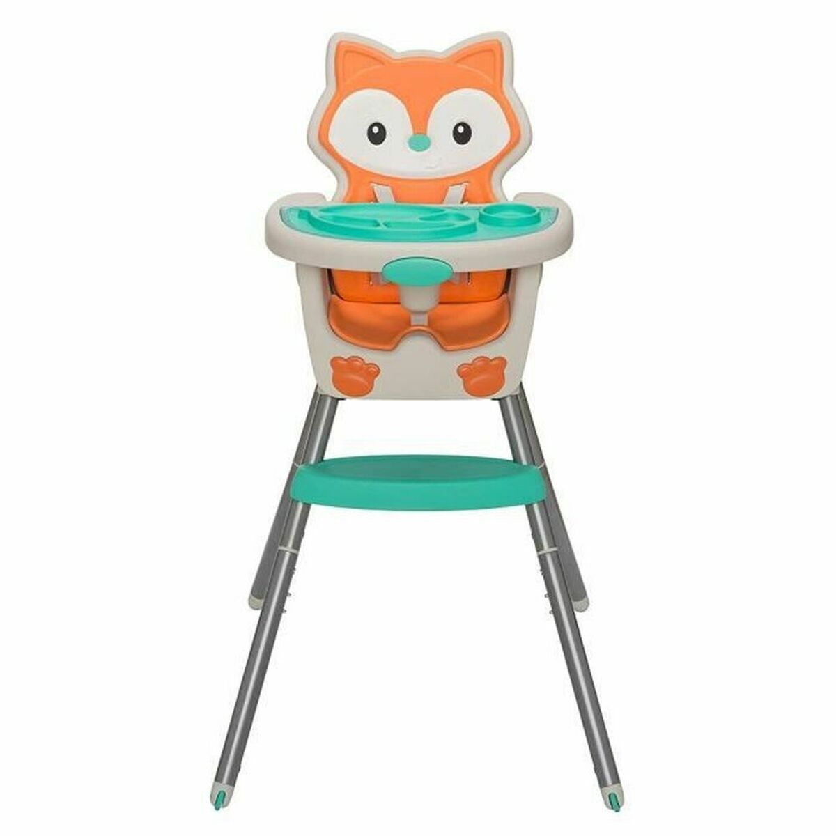 Cadeira Alta Infantino Laranja Espuma