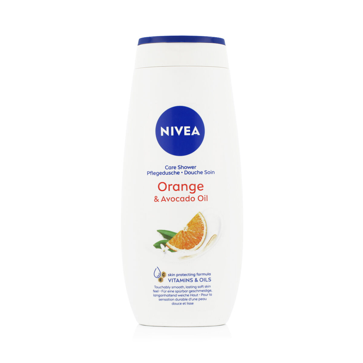 Creme de Duche Nivea Care 250 ml Laranja Óleo de abacate