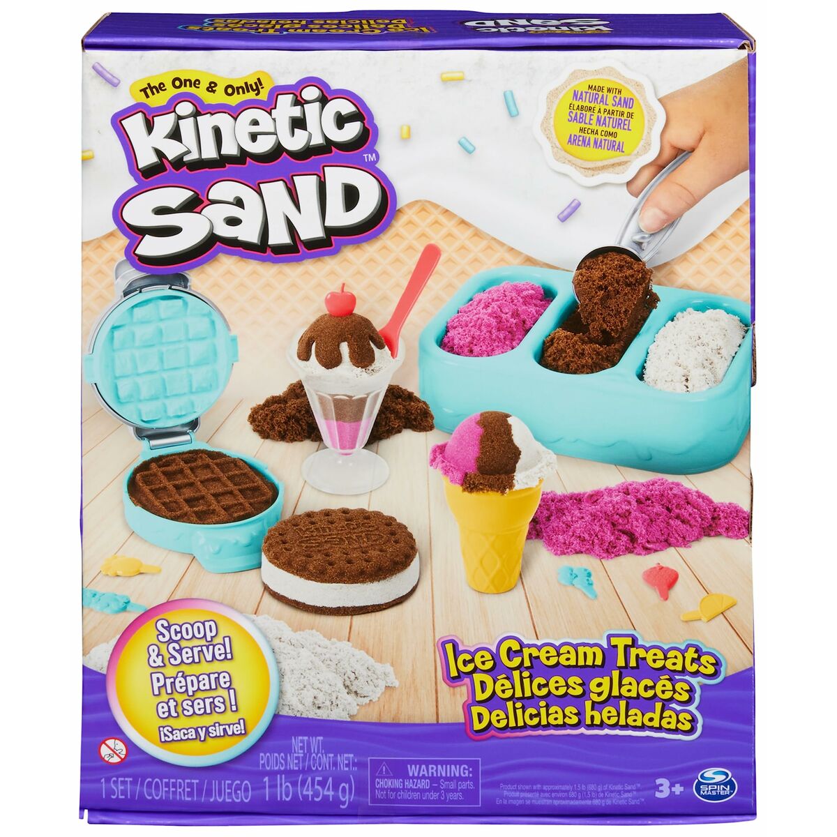 Areia Mágica Spin Master Ice Cream Treats Areia Mágica