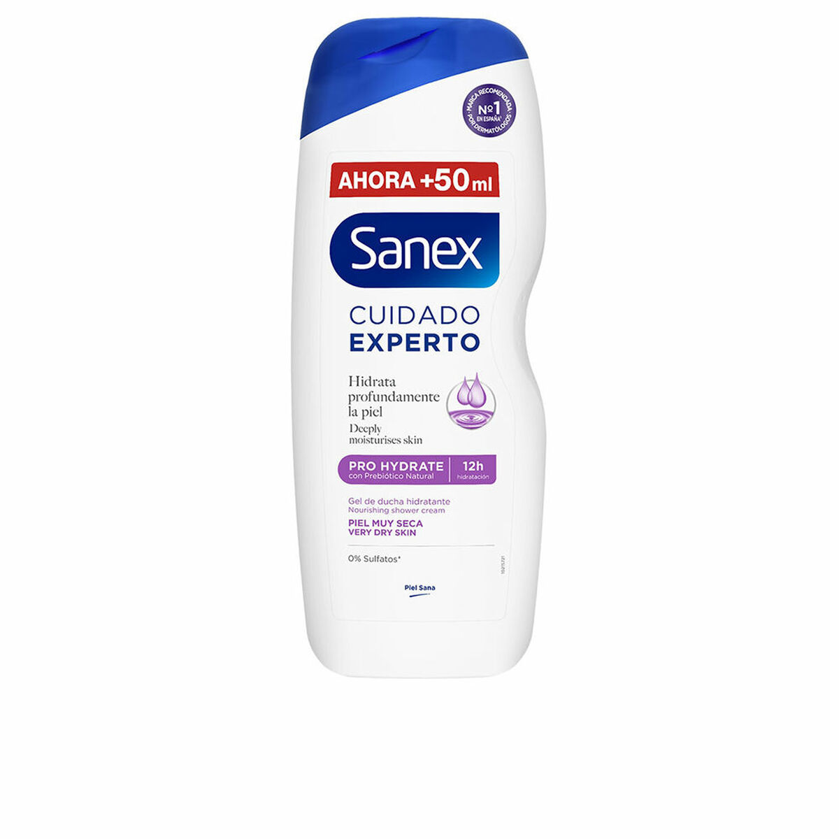 Gel de Duche Hidratante Sanex Pro Hydrate 600 ml