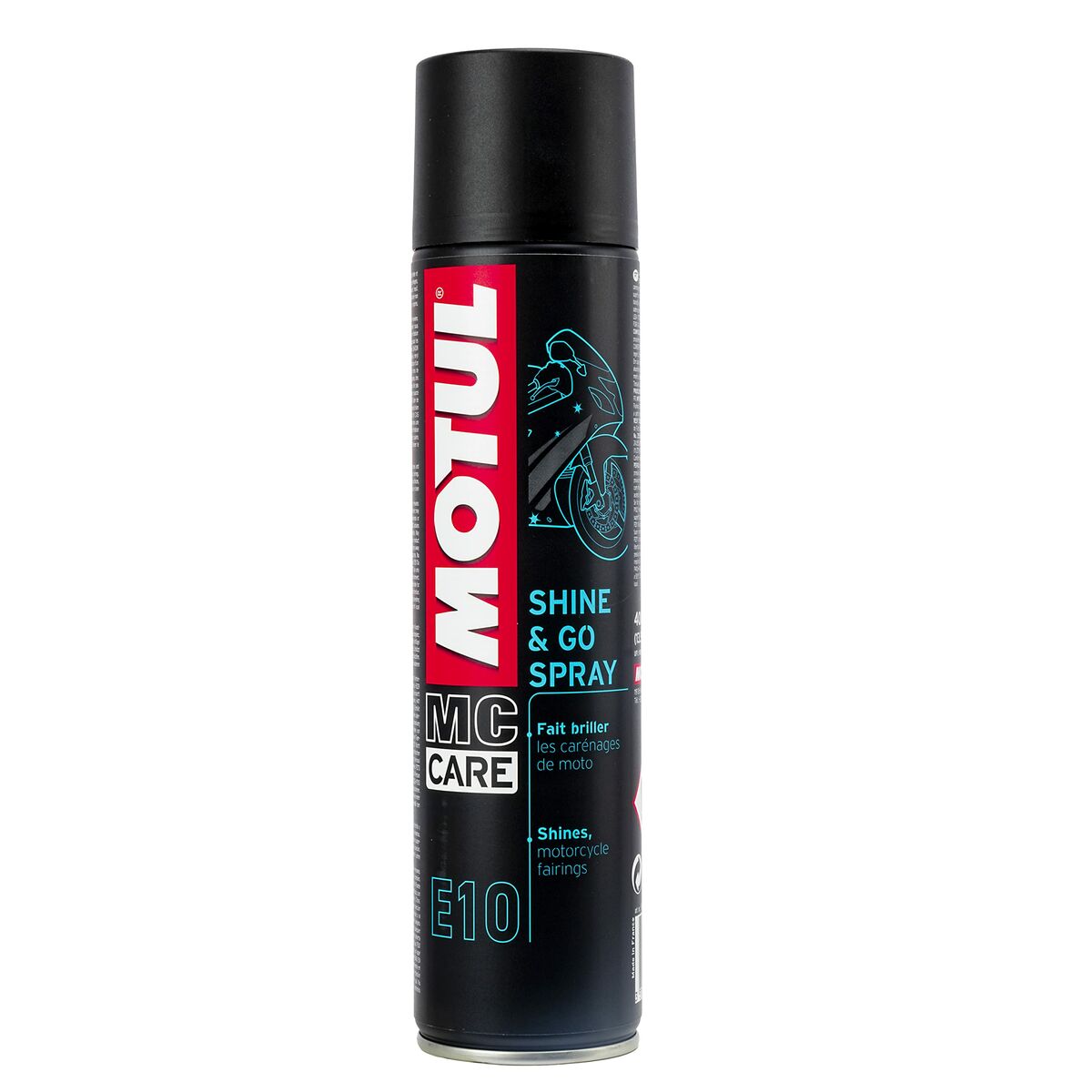 Detergente de silicone com brilho para motociclos Motul MTL103175 400 ml