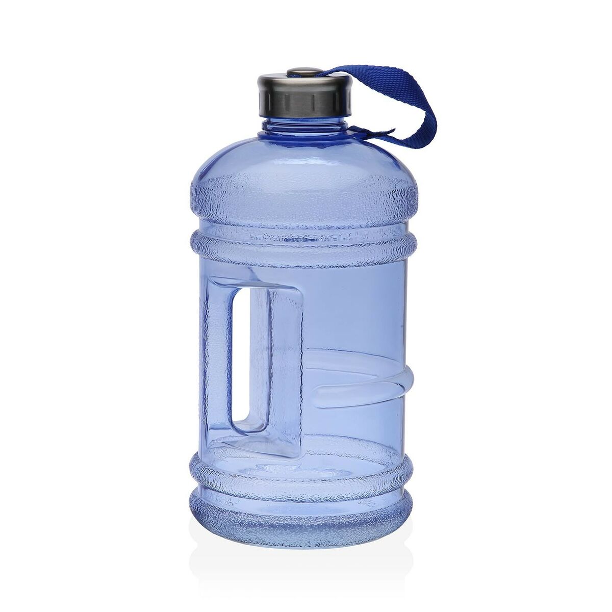 Garrafa Versa Azul Silicone Polietileno poliestireno 2 L 13 x 26 x 13 cm