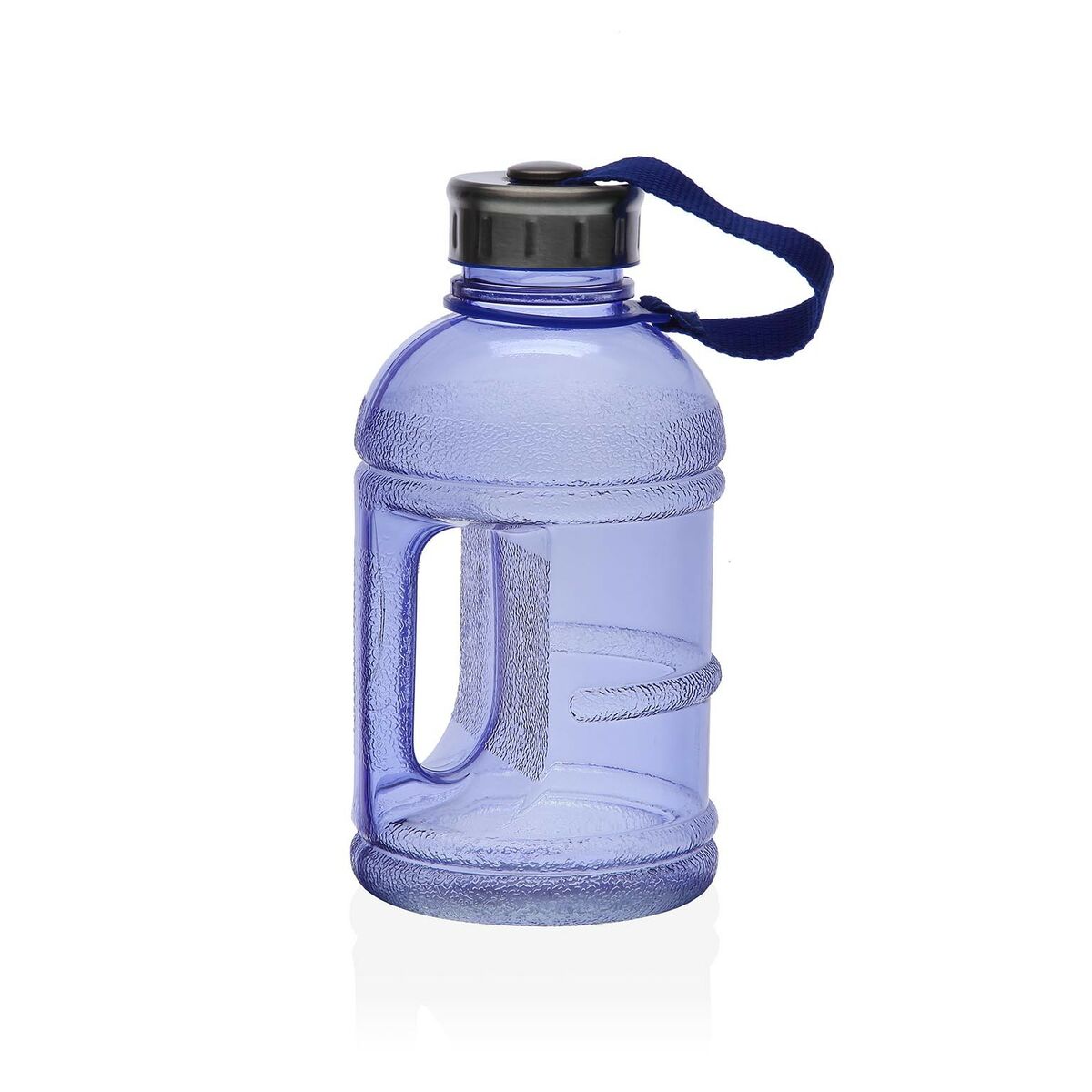 Garrafa Versa Azul Silicone Polietileno poliestireno 950 ml 10 x 20 x 10 cm
