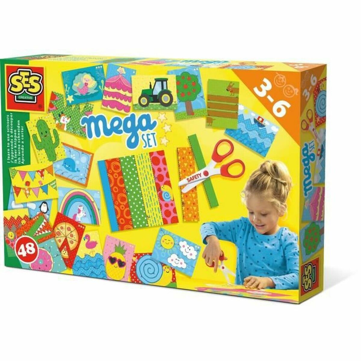 Jogo de Trabalhos Manuais SES Creative I'm learning how to cut