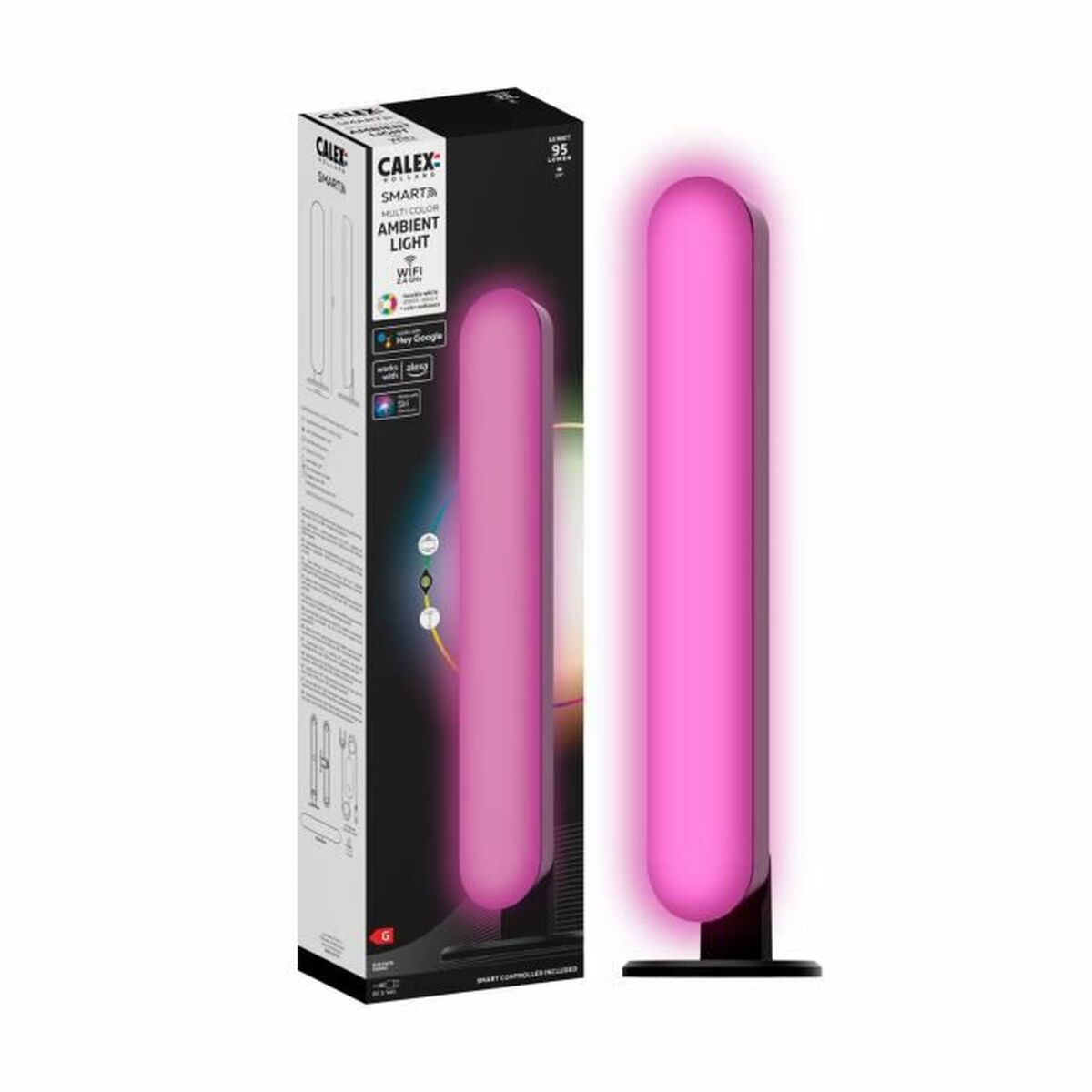 Iluminação Ambiental Calex 3 W LED RGB