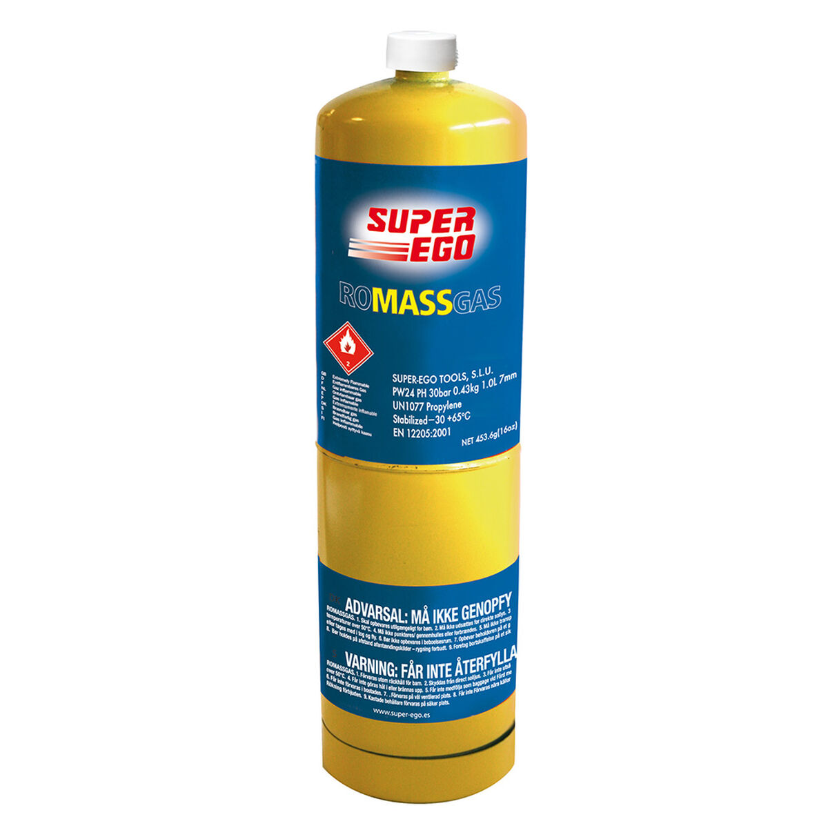 Cartucho de Gás Super Ego Romassgas seh024600 2400 ºC