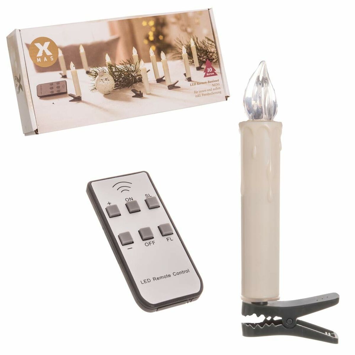 Vela LED Luz quente (AAA)
