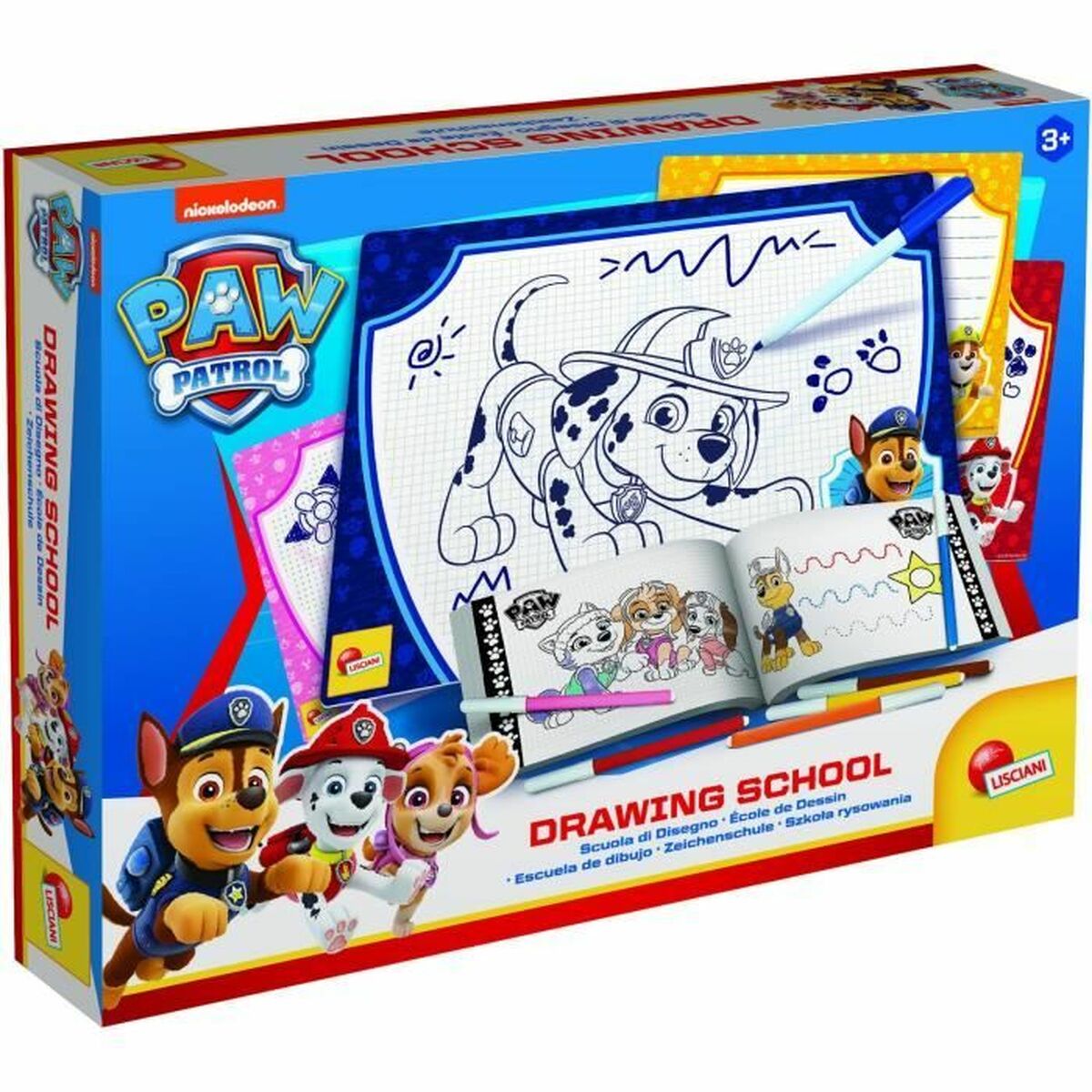 Fichas para desenhar Lisciani Giochi Paw Patrol Multicolor
