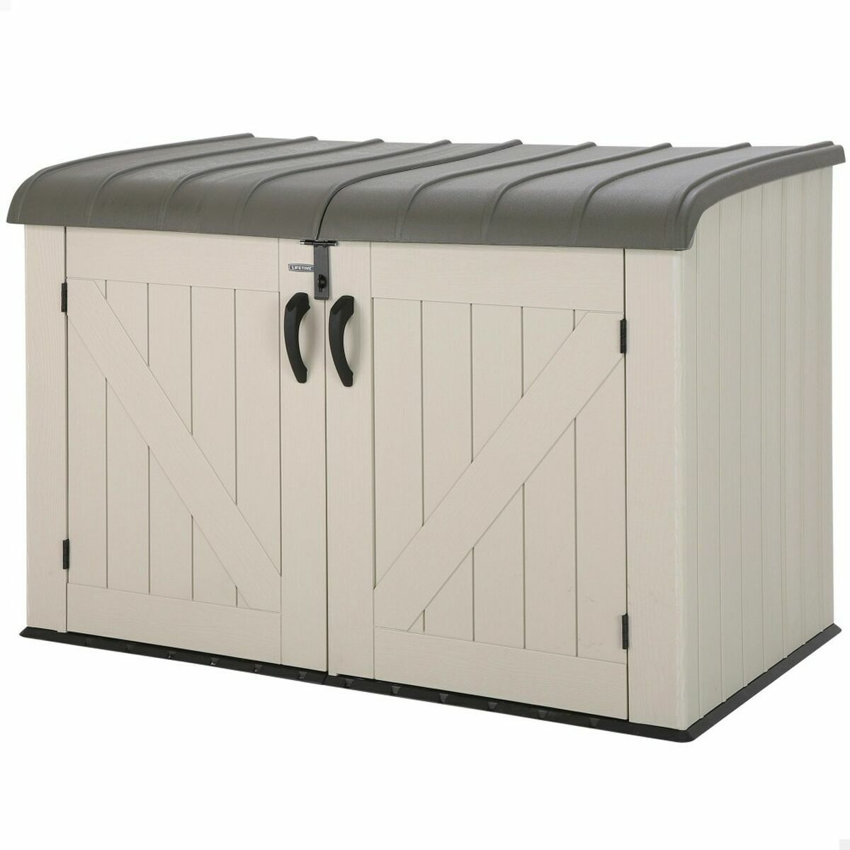Armário Lifetime Exterior Horizontal Aço Plástico 190 x 106 x 131 cm