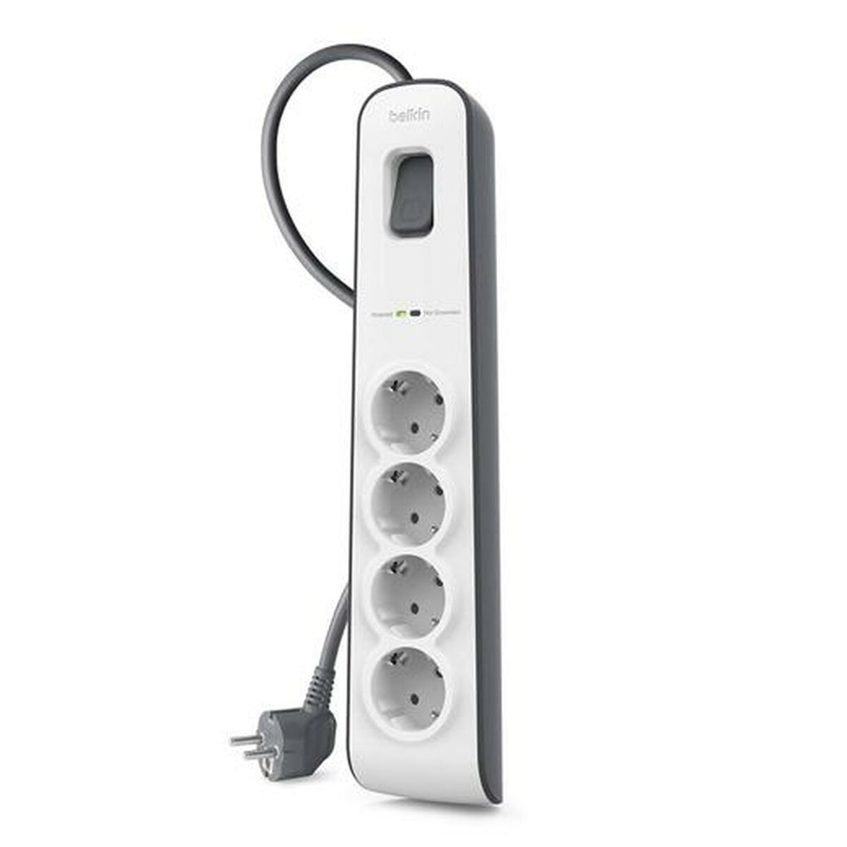 Extensão com 4 tomadas com interruptor Belkin BSV400VF2M Branco (2 m)